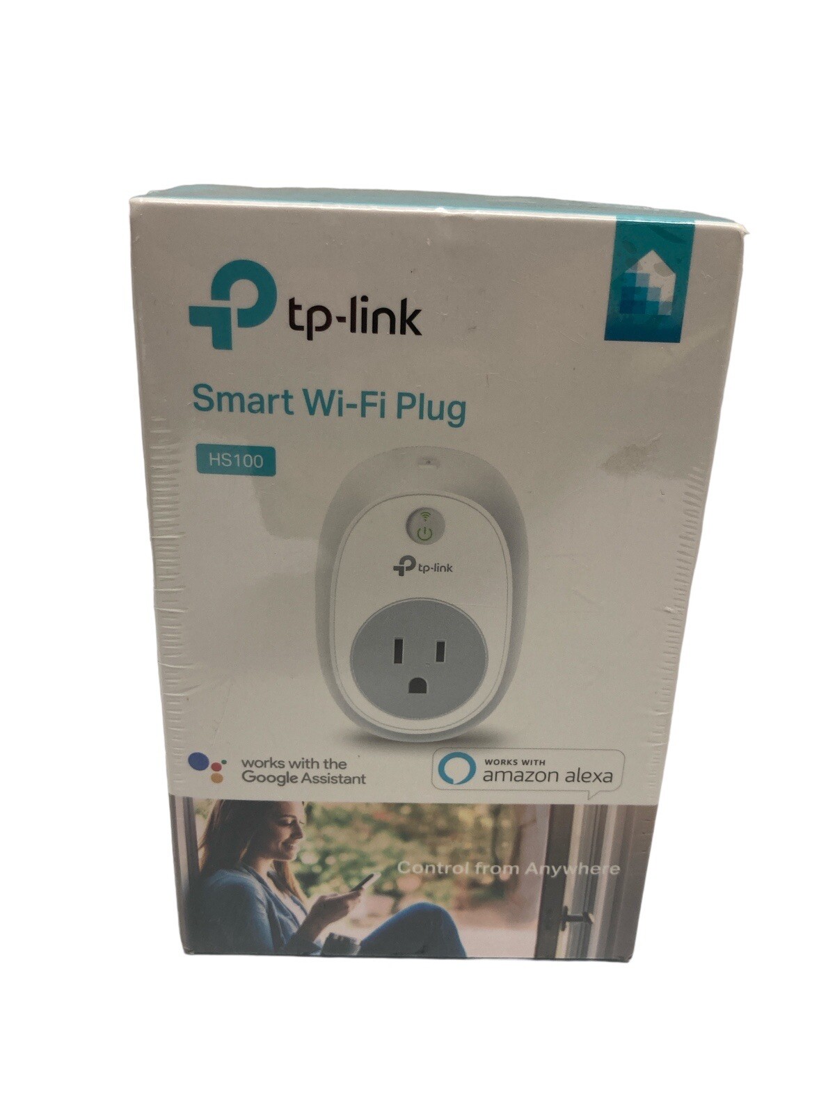 Smart Wi-Fi Plug (TP-Link) Amazon Alexa or Google Home Assistant HS100-Brand New