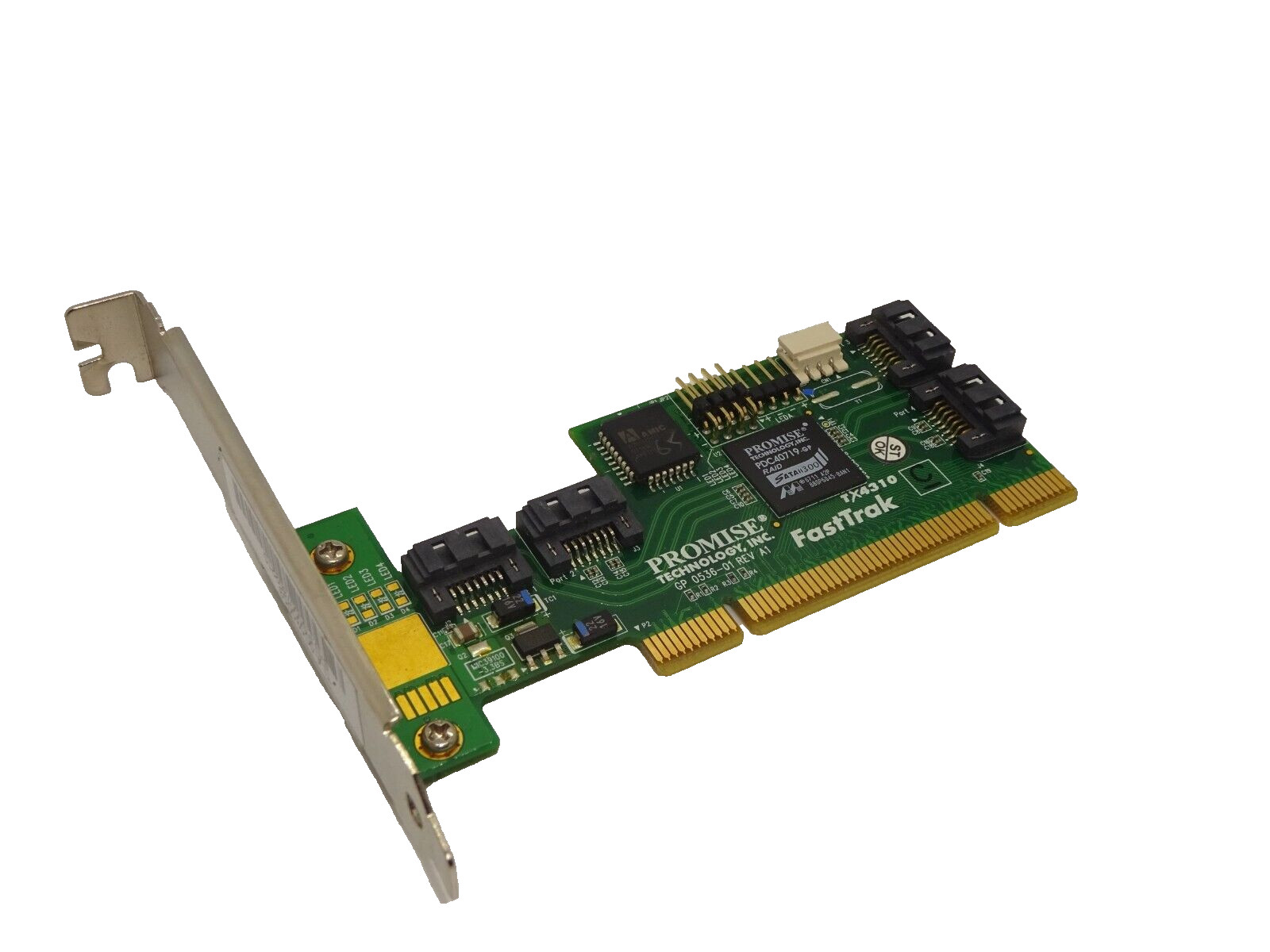 PROMISE FASTTRAK TX4310 4 PORT PCI IDE RAID CONTROLLER CARD #GK8854