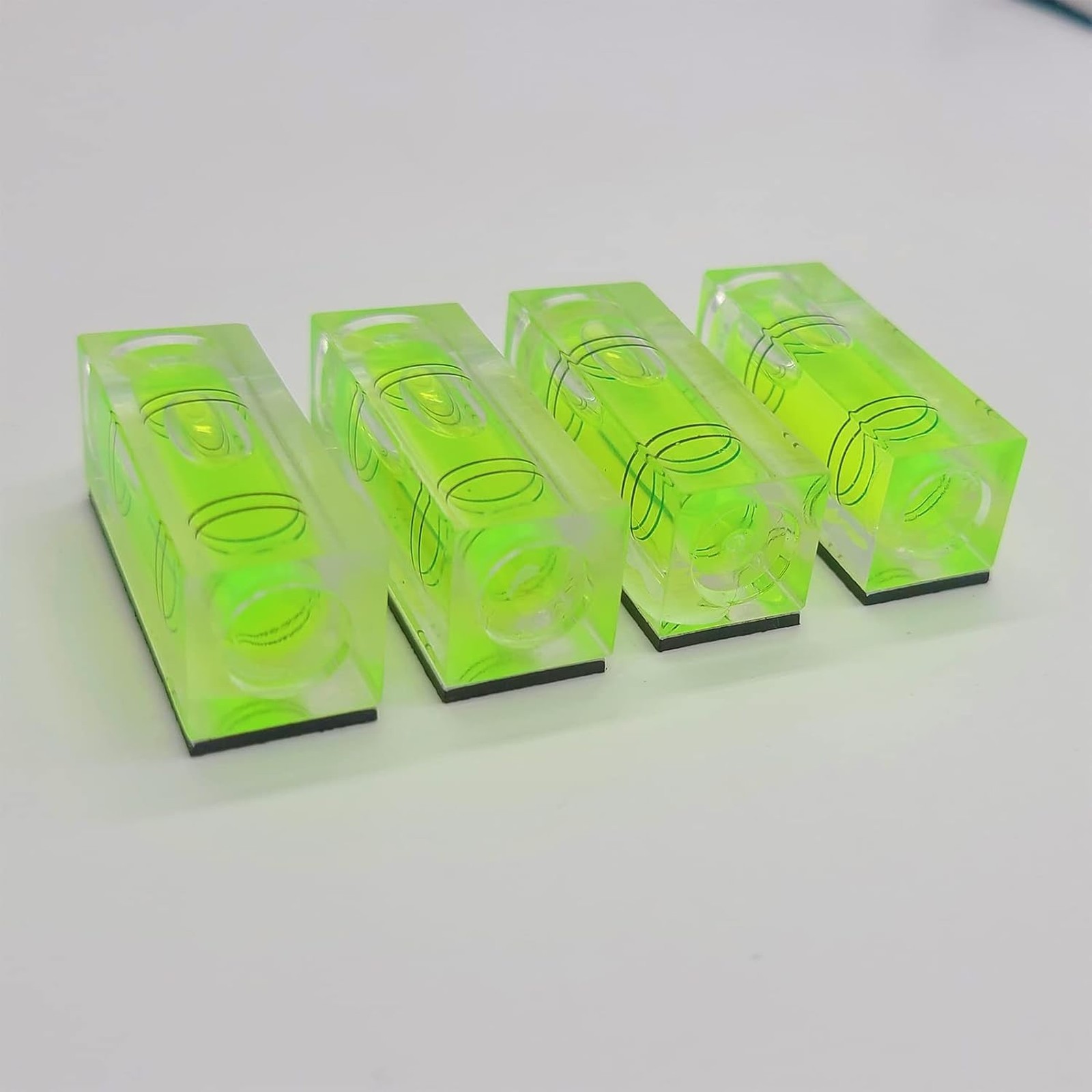 Magnetic Mini Bubble Level Tool Set 4pcs 1.6 Inch Precision Horizontal Carpentry