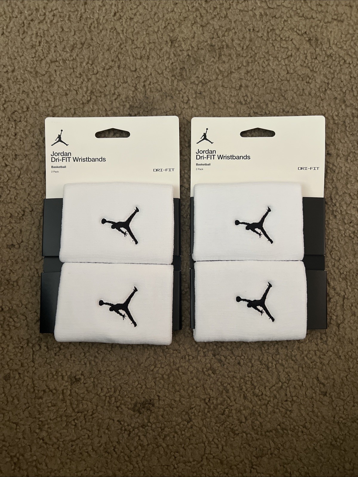 Jordan Jumpan Dri-fit Wristbands 2pack Unisex Style : Jkn01