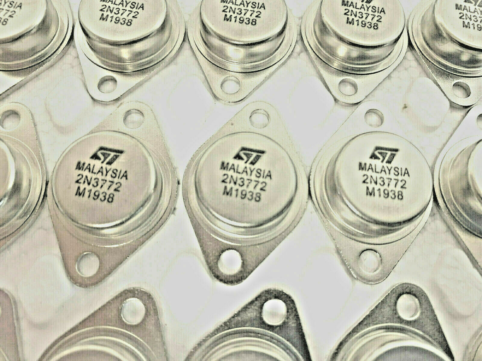 5 Pieces  2N3772 NPN Planar Silicon Transistor 60V 20A 150W  New Original