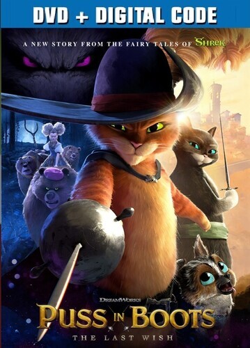 Puss in Boots: the Last Wish (DVD, 2022) The Disk Only Rdbx P1515