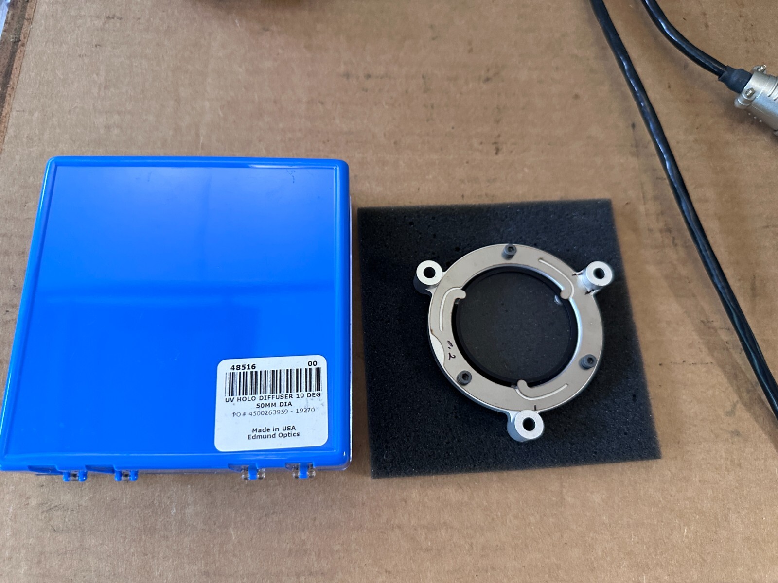 Edmund Optics UVND 0.1 80%T 353262 Filter w/Mount