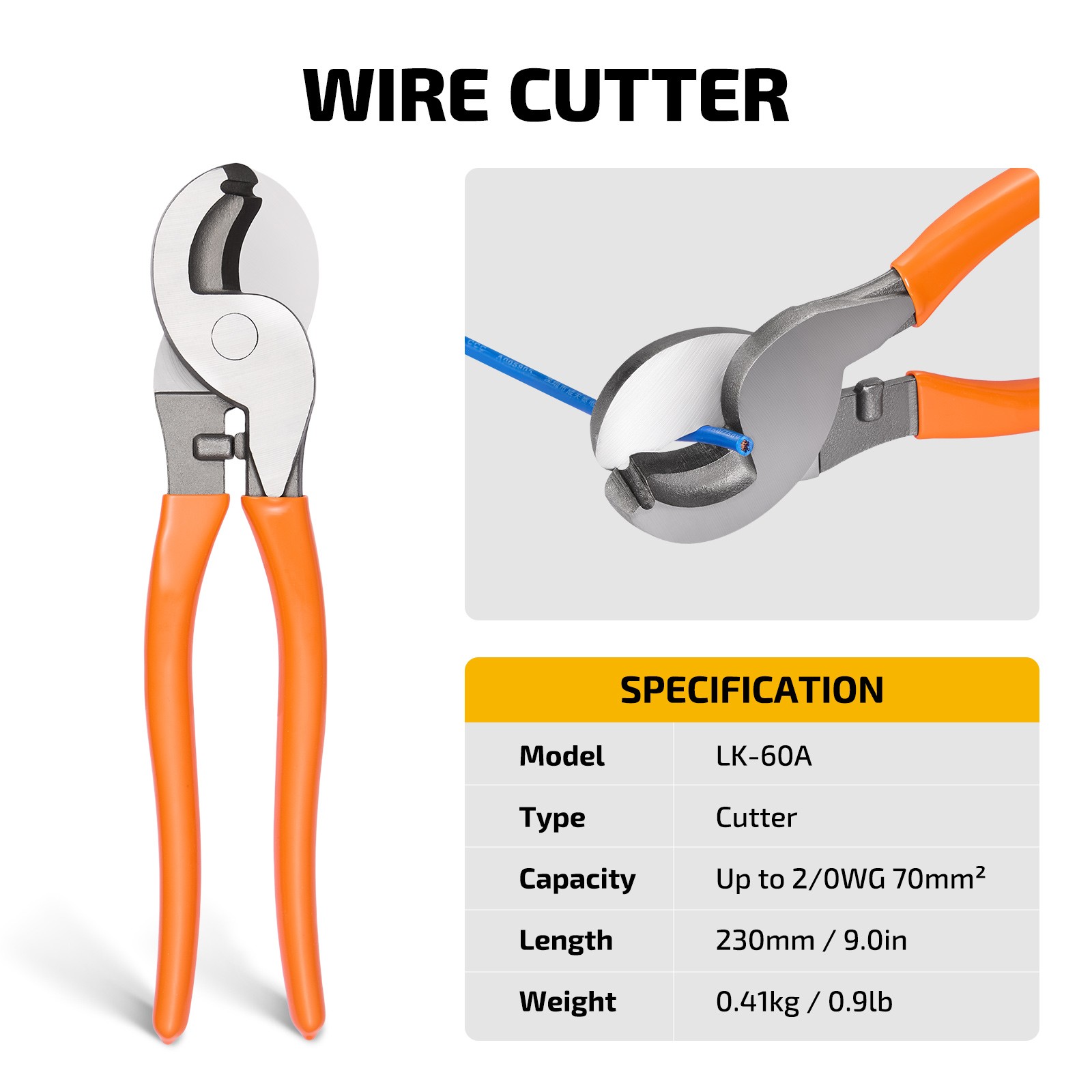 Professional 245PCS Battery Cable Lug Crimping Tool Kit with Dual Pliers Set