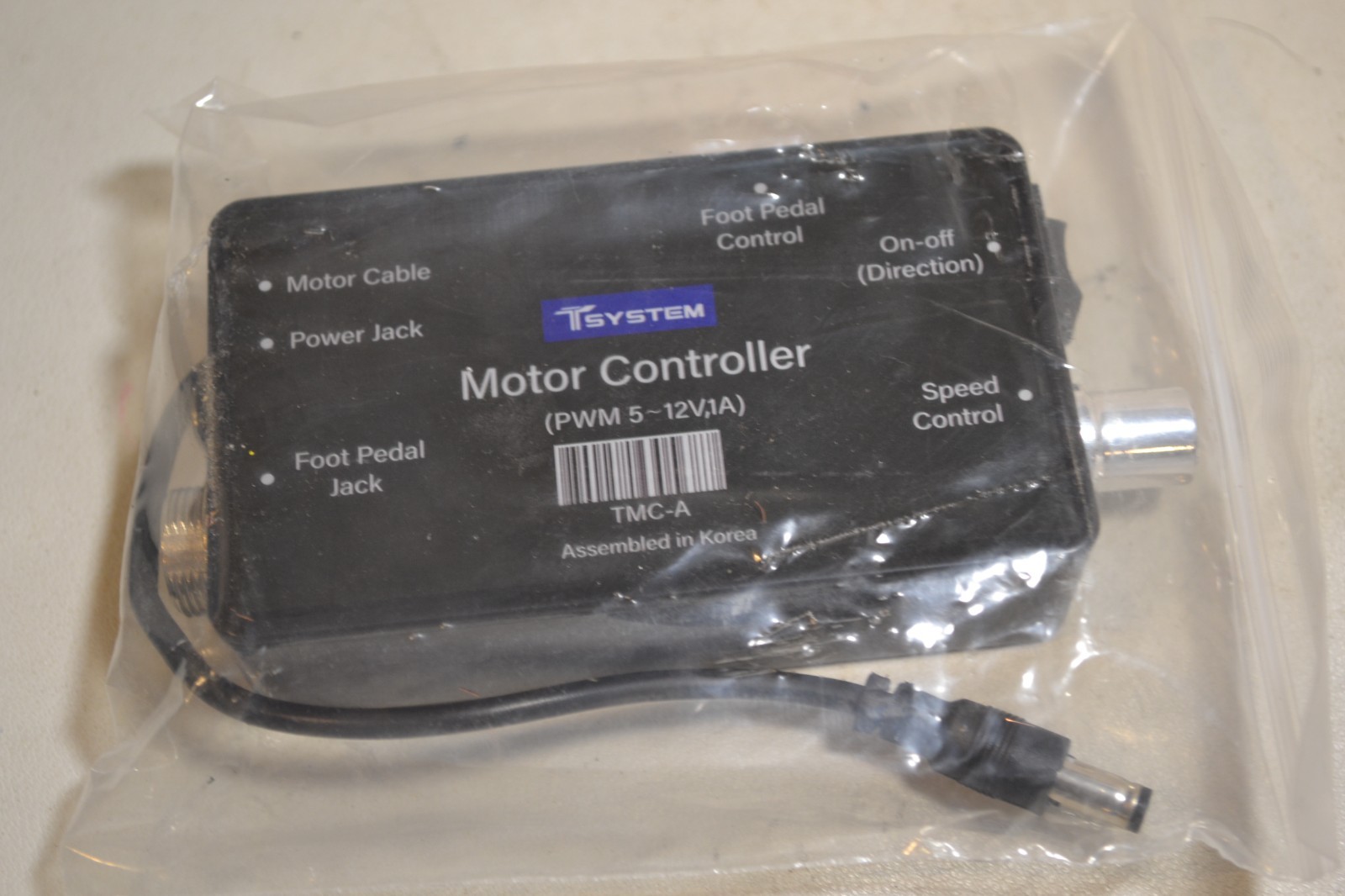 TSystem Motor Controller PWM 5~12V, 1A TMC-A