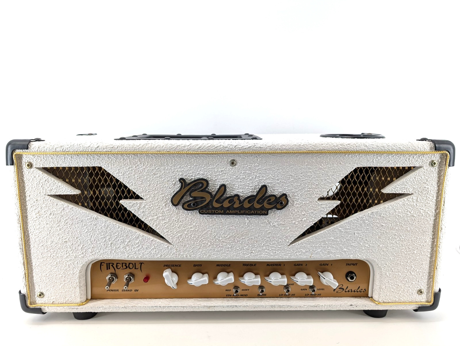 Blades Custom Amplifier for Guitars - White