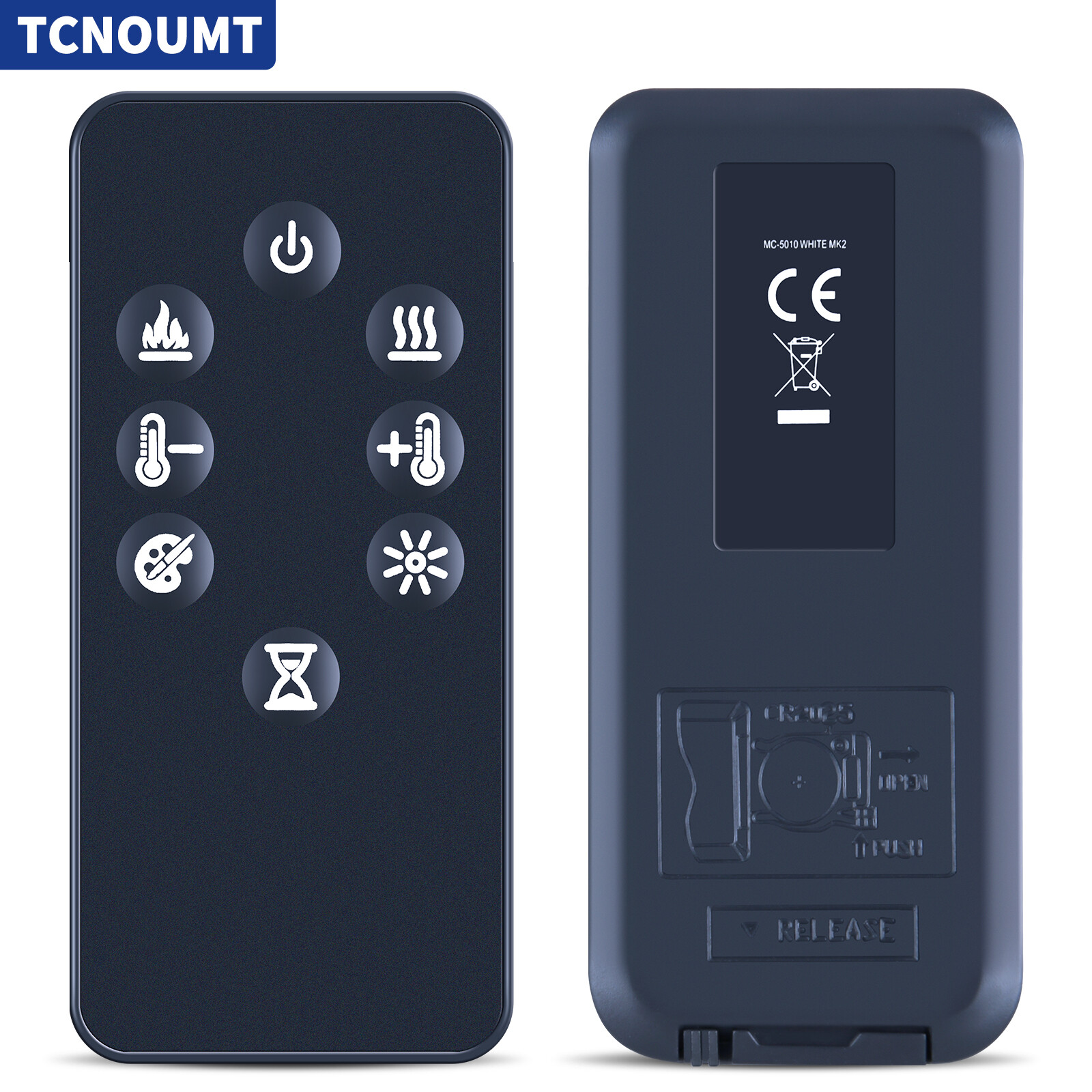 Replacement Remote Control For Dimplex Wall-Mounted Linear Electric Fireplace