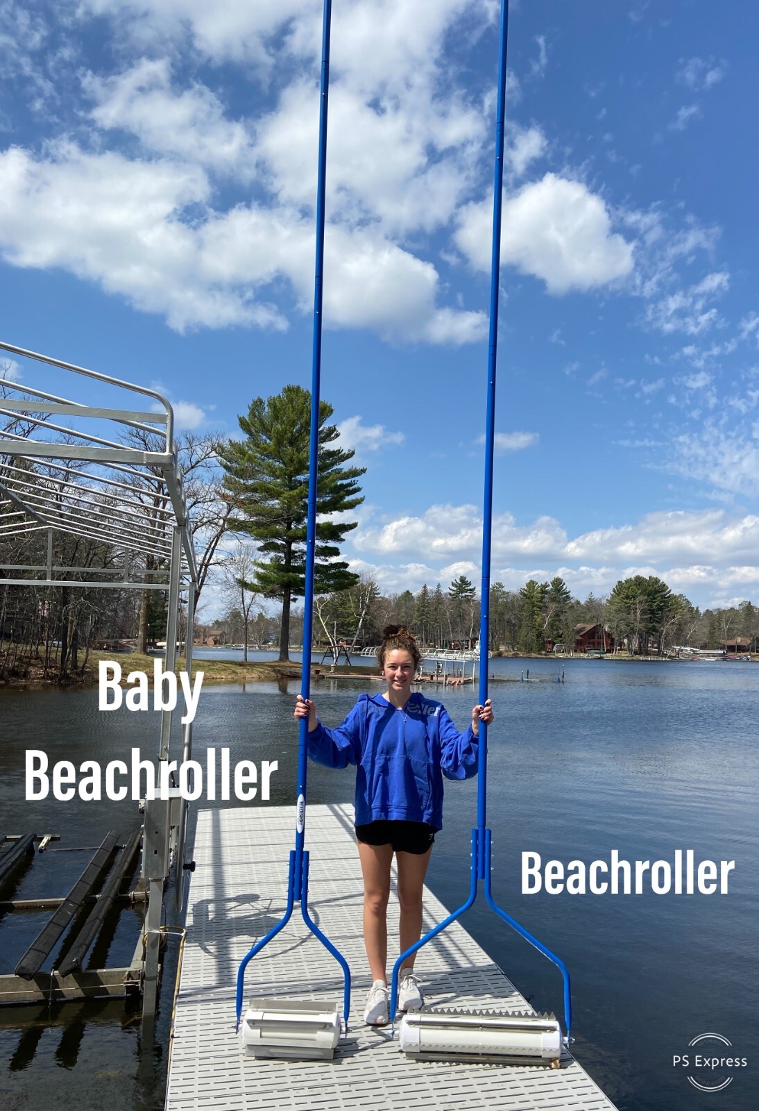 BABY BEACHROLLER - Weeds. Muck. Silt. GONE! Designed for tough shorelines. SALE!
