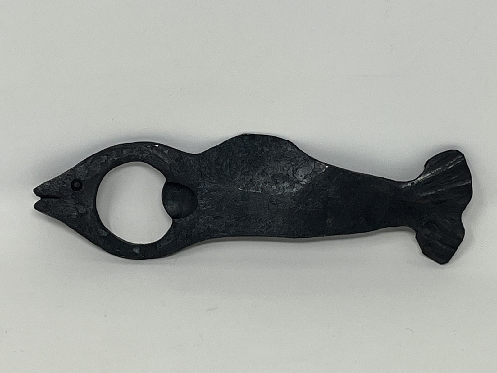 Hand Forged Iron Bottle Opener, Fish, Forge Mark