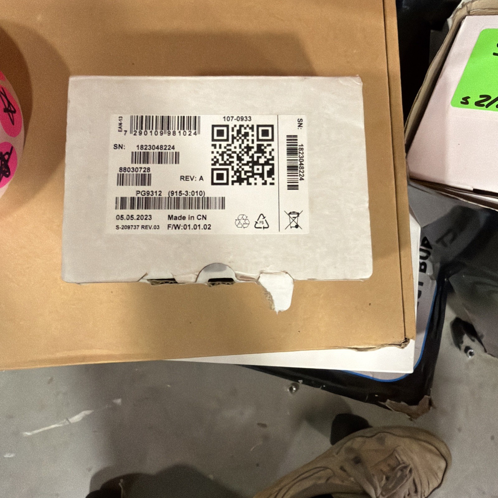 DSC PG9312 PowerG Outdoor Wireless Magnetic Contact Sensor