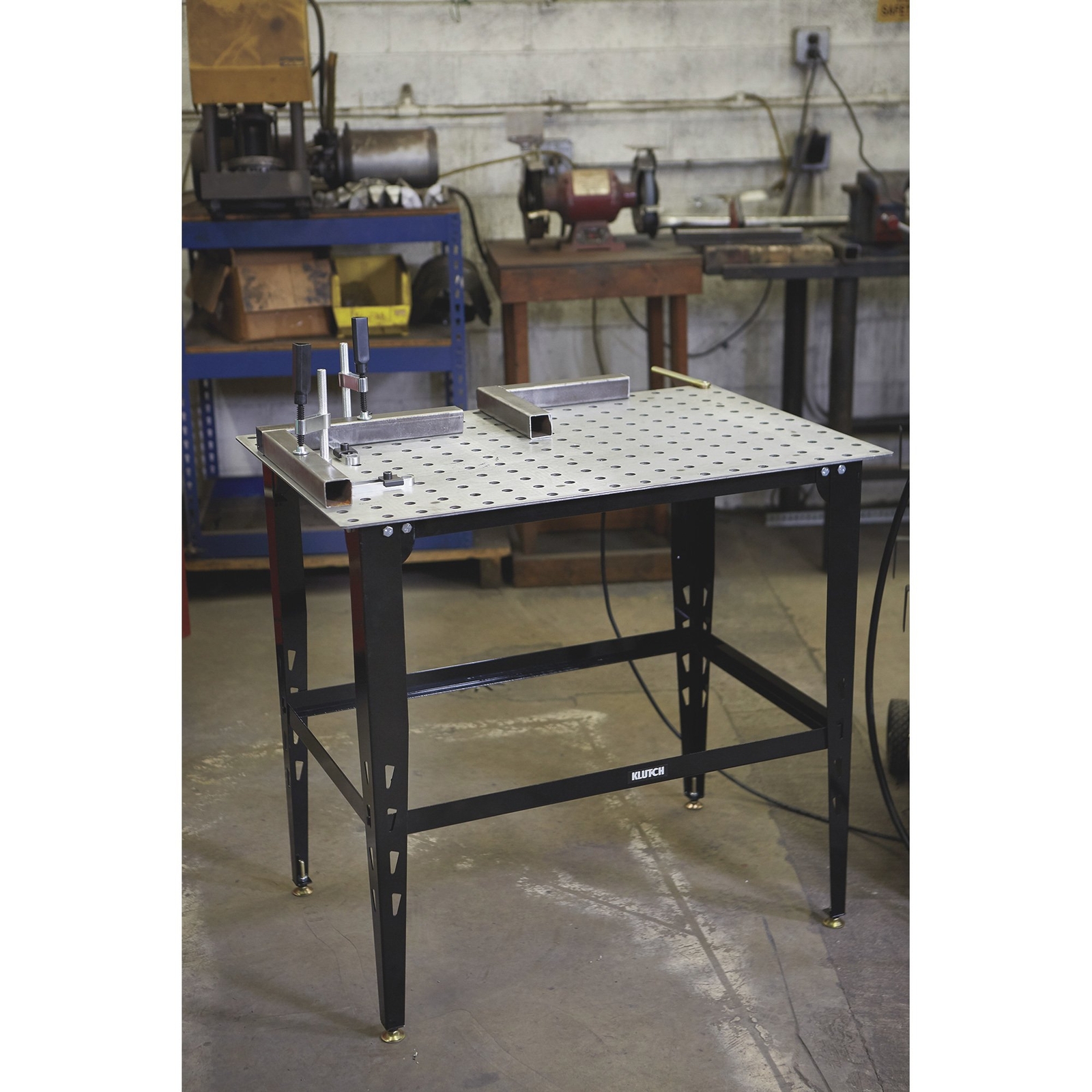 Klutch Welding Table Clamp Kit, 4-Pcs.