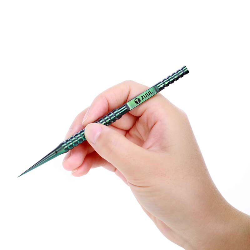 2UUL Ti01 Straight Head Titanium Alloy Ultraprecise Tweezers Cell Phone Repair