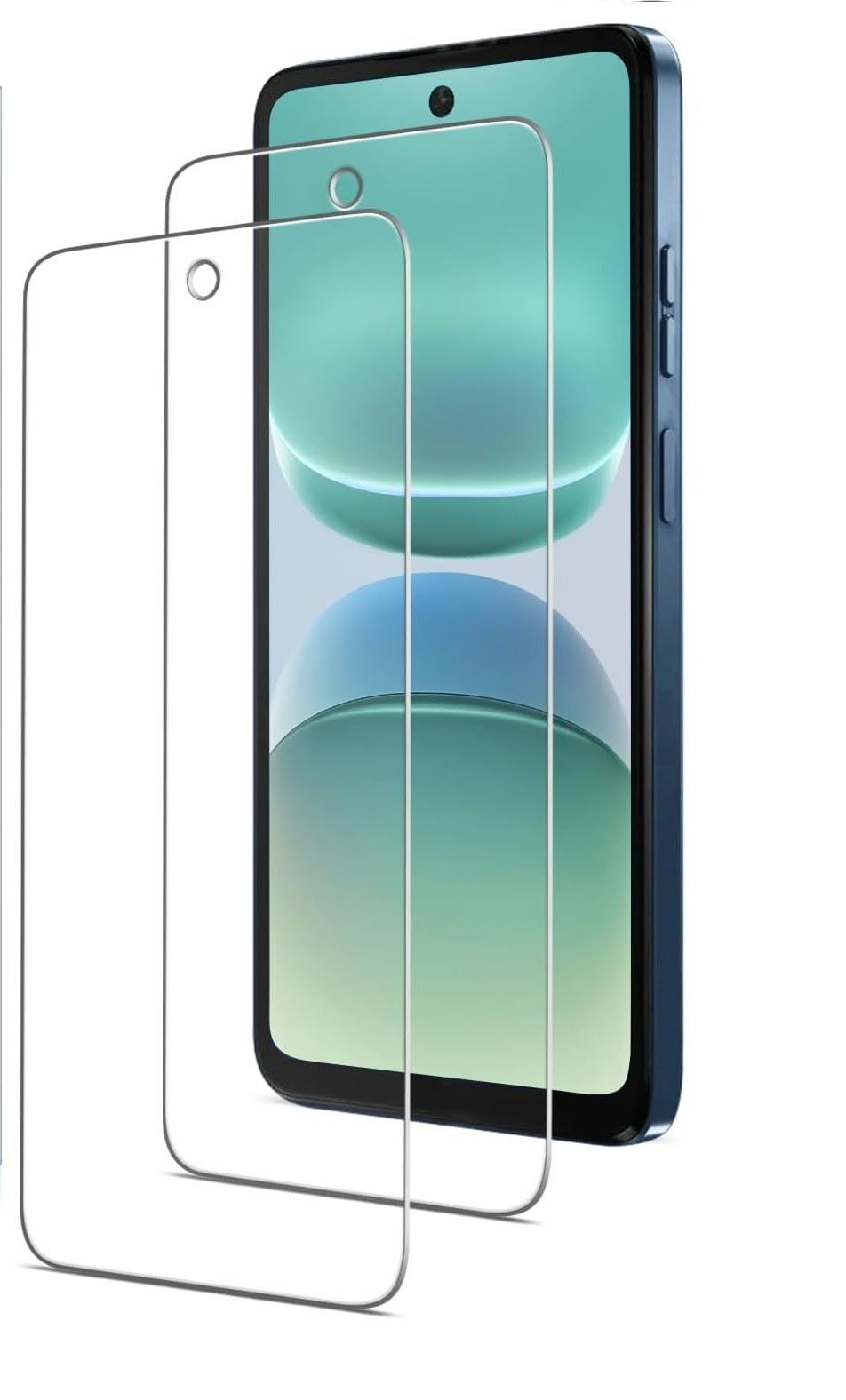 2 Pack Tempered Glass Screen Protector for Moto G 5G (2025) Bubble Free