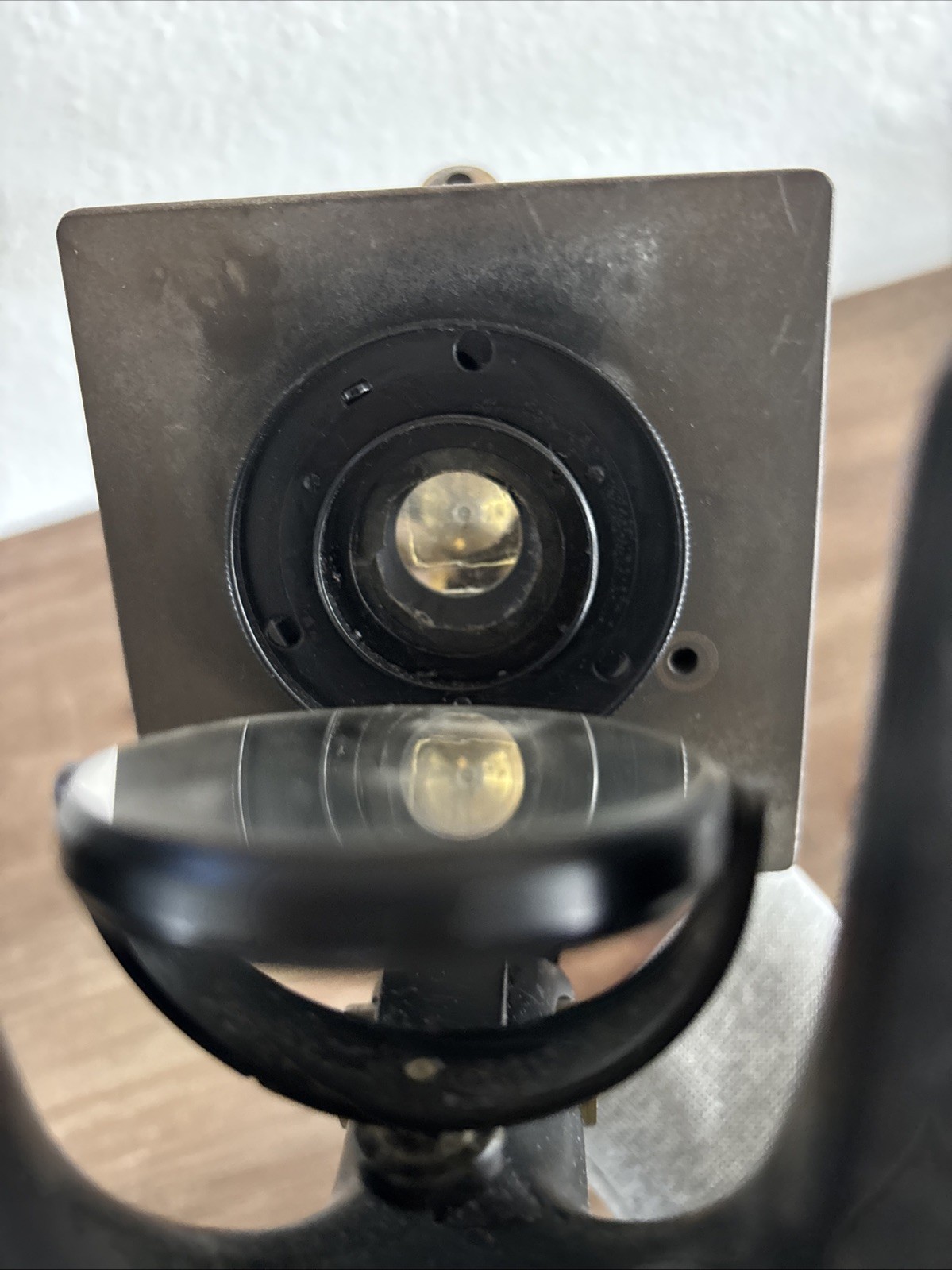 Antique Bausch Lomb Optical Co Compound Microscope Brass