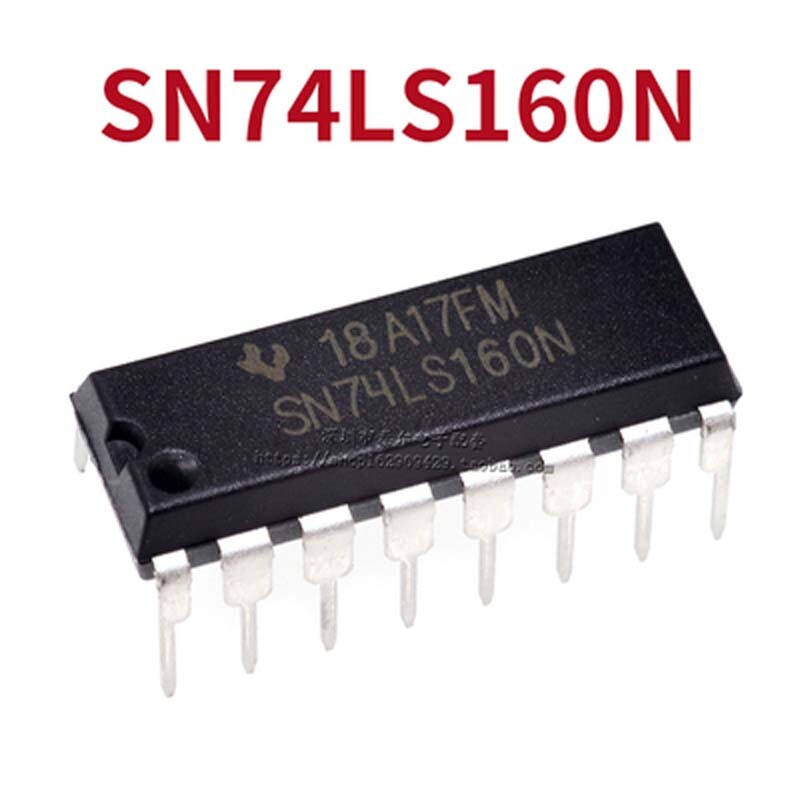50pcs New SN74LS160N 74LS160N 74LS160 DIP-16 IC