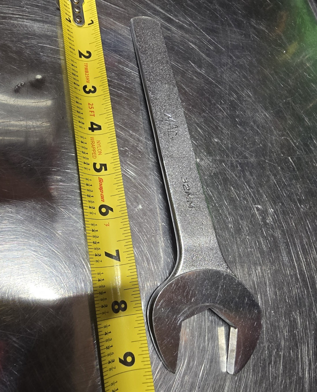 MAC Tools 32mm Open End Wrench S159A USA Individual Wrench VERY SLIM. USA MADE