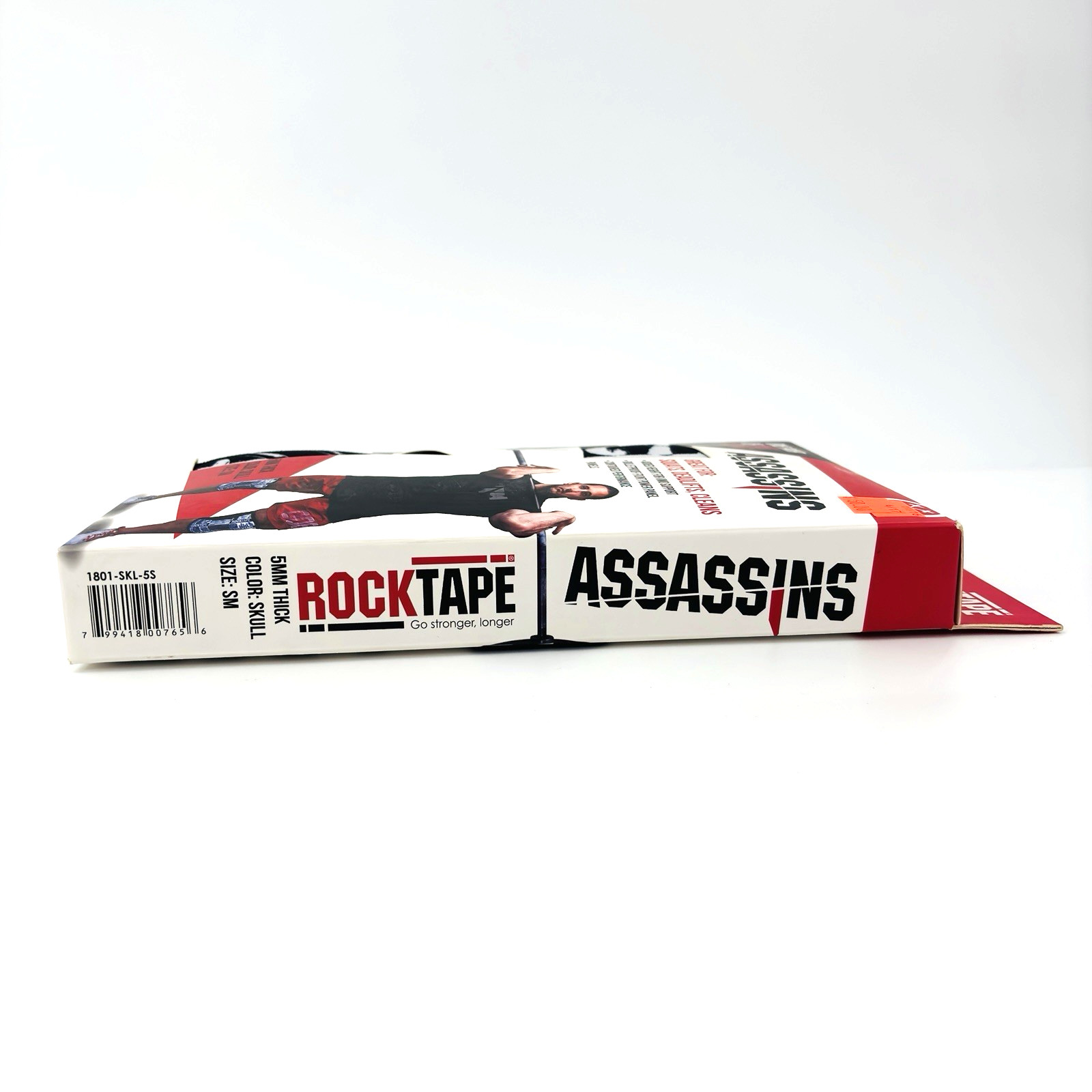 NEW Small RockTape Assassins Compression Knee Support Sleeves 5mm Skull Black