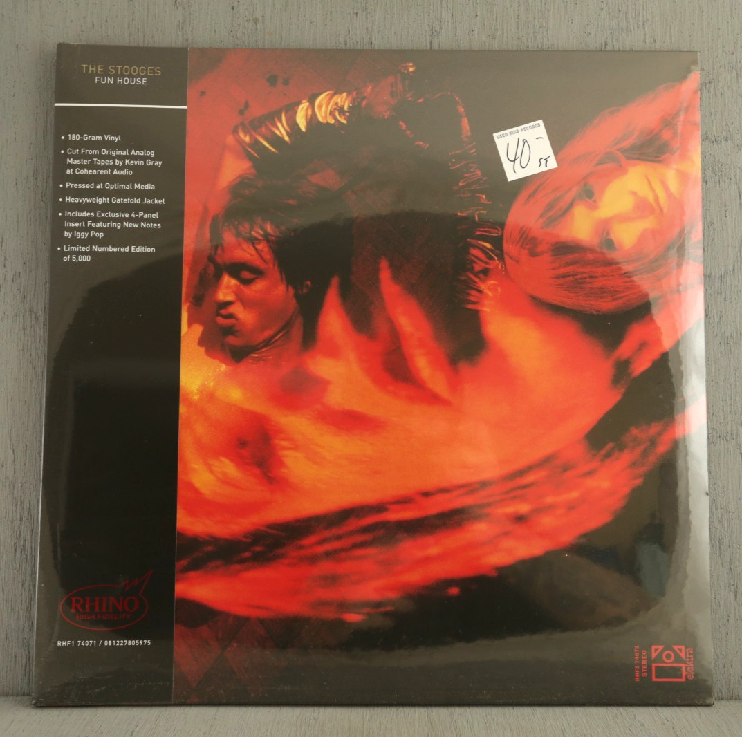 THE STOOGES Fun House LP sealed VINYL Record NEW Punk HARD ROCK Garage
