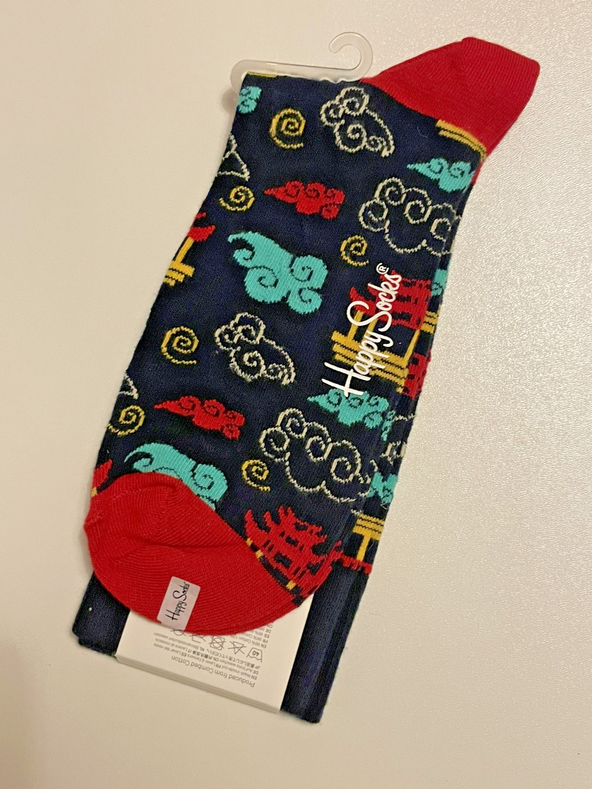 The Happy Socks Pagoda Pop UK size 7-12 - NEW