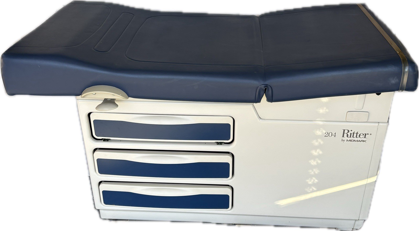 Midmark Ritter 204 Examination Table Blue Upholstery