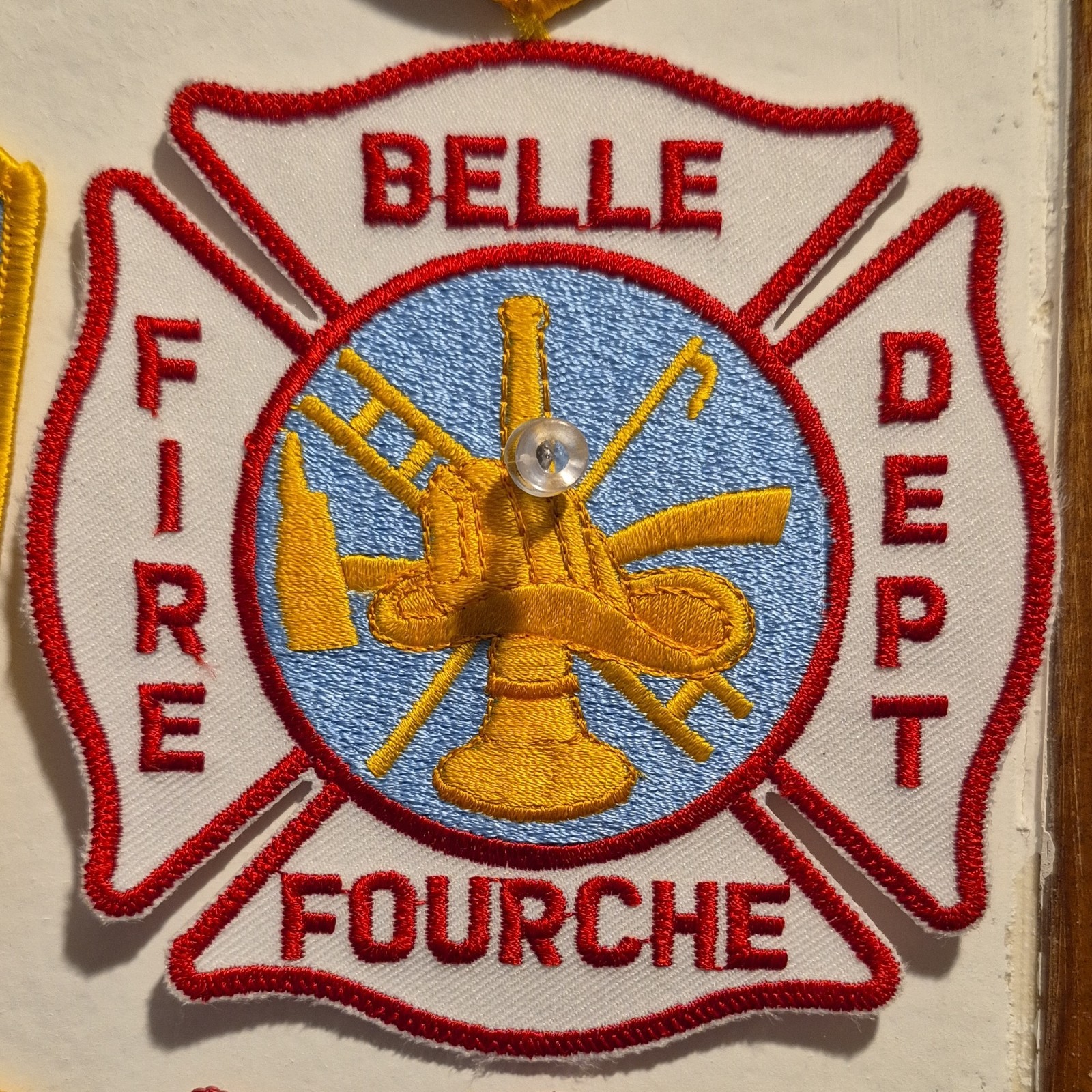 Belle Fourche Fire Dept Patch Firefighting & Rescue United States
