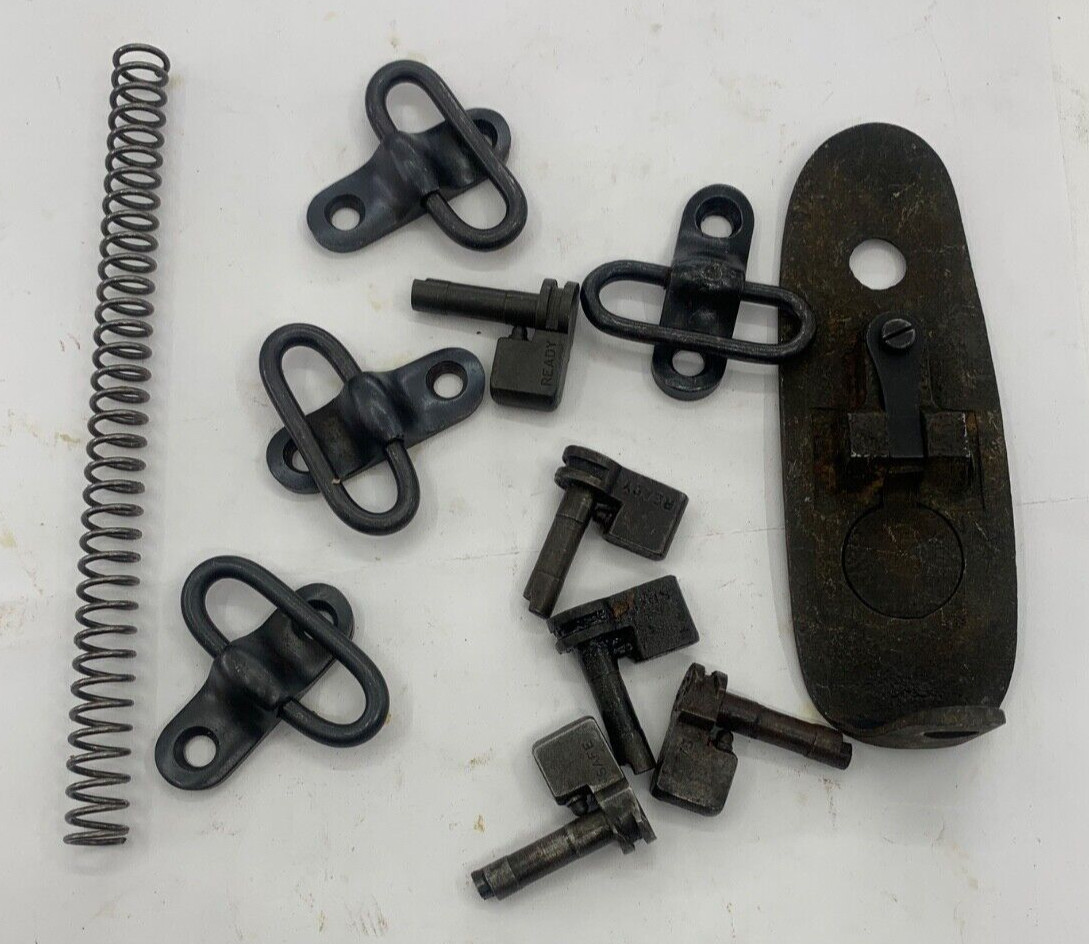 VGI LOT #8 M1903 1903A3 PARTS LOT. SPRING BUTT PLATE SWIVEL SAFETY REMINGTON