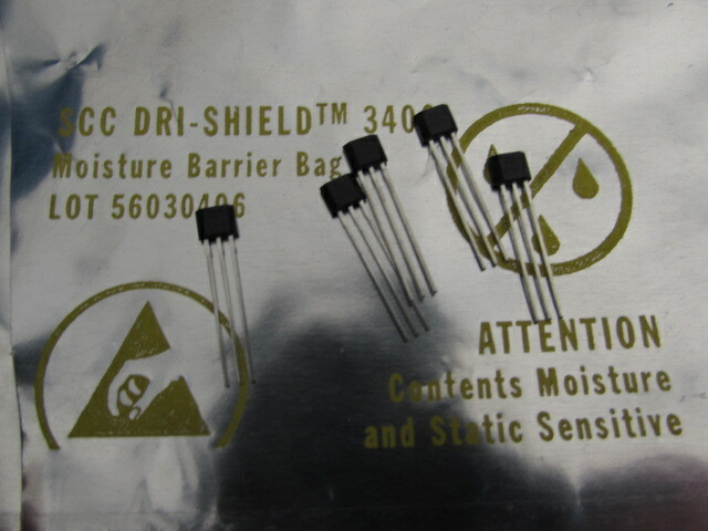 Honeywell SS49E Linear Hall Effect Sensors 3-Pin 6 Pieces USA FAST FREE SHIPPING