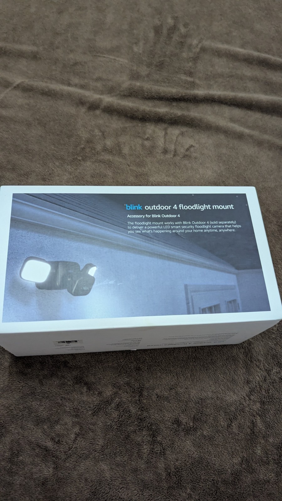 Blink Outdoor 4 Floodlight Mount Battery Powered LED Smart Security Accessory