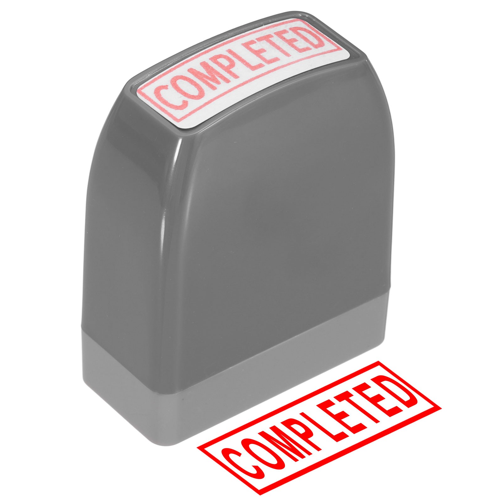 COMPLETED Notice Stamp Self Inking, Grey