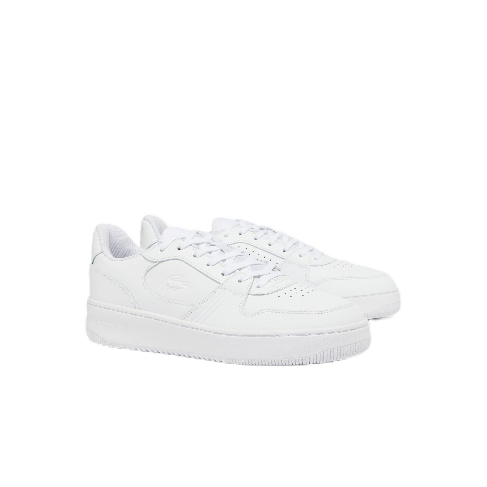 Lacoste  Mens L001 Set Sneakers | White/White | Authentic New