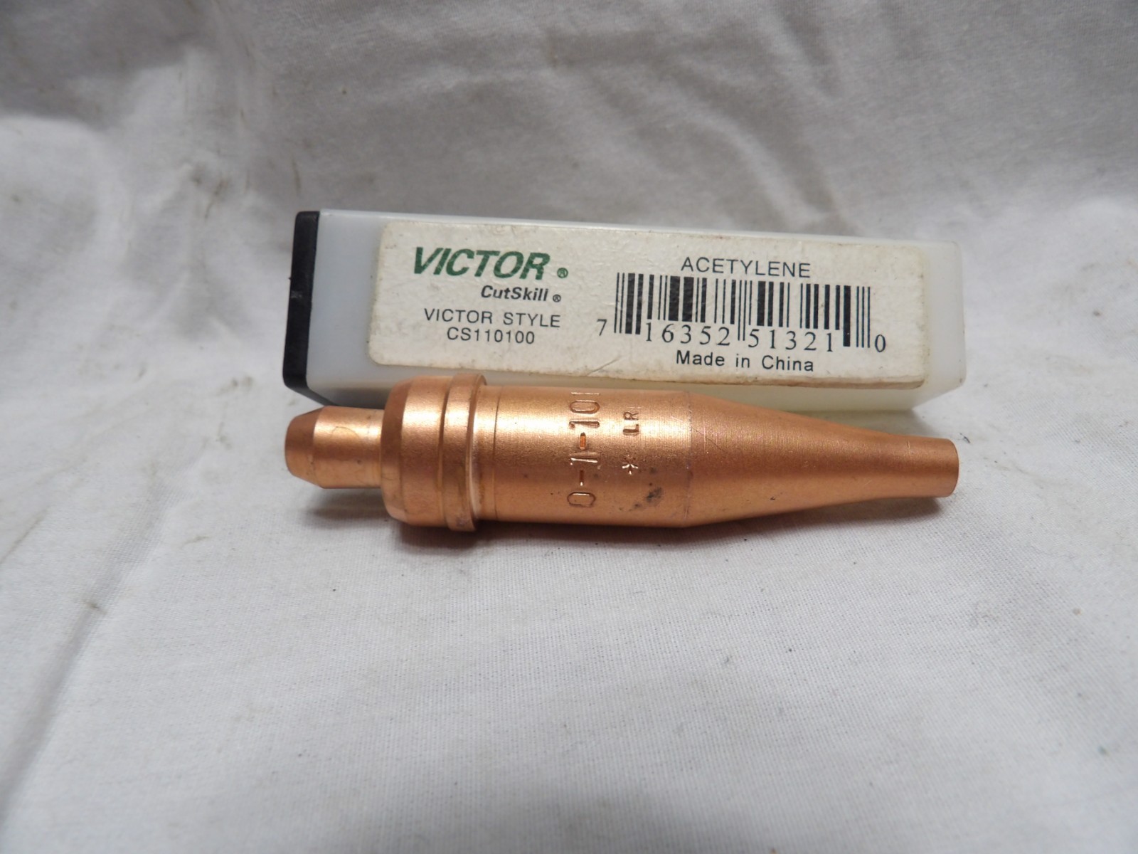 Victor CutSkill Cutting Torch Tip Acetylene Tip 0-1-101