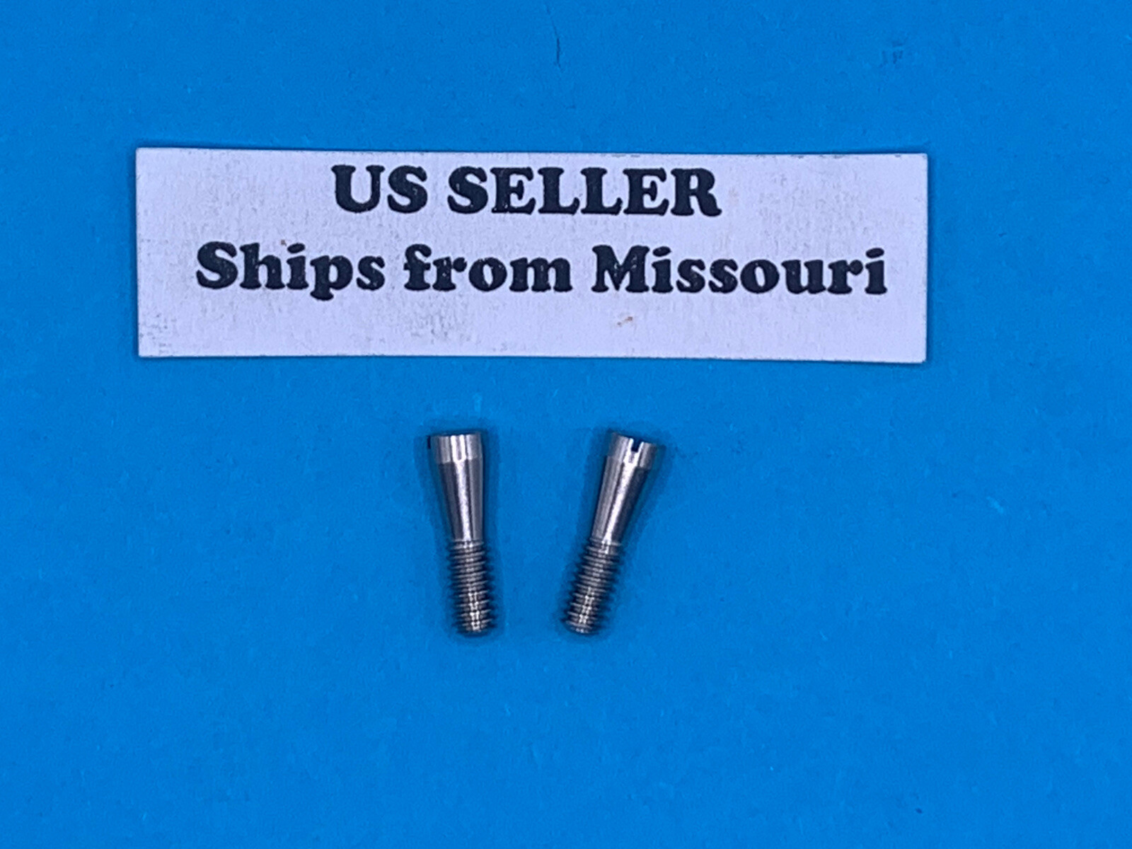 PAIR 1933 - 1948 Chevy Olds Pontiac Buick Door Handle Set Screws STAINLESS STEEL