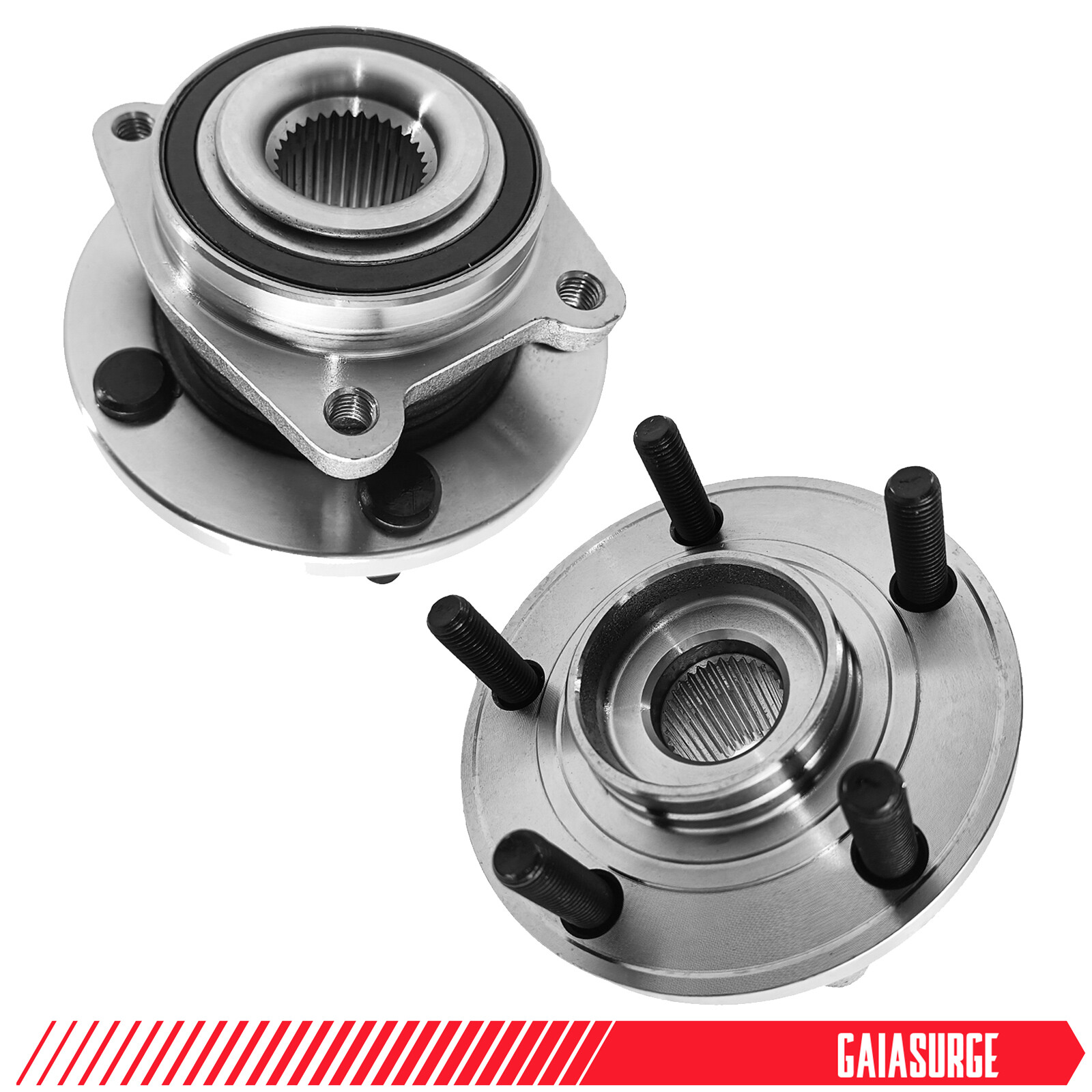 Pair Front Wheel Bearings and  Hubs Assembly 513263 for 2008-2014 Dodge Avenger