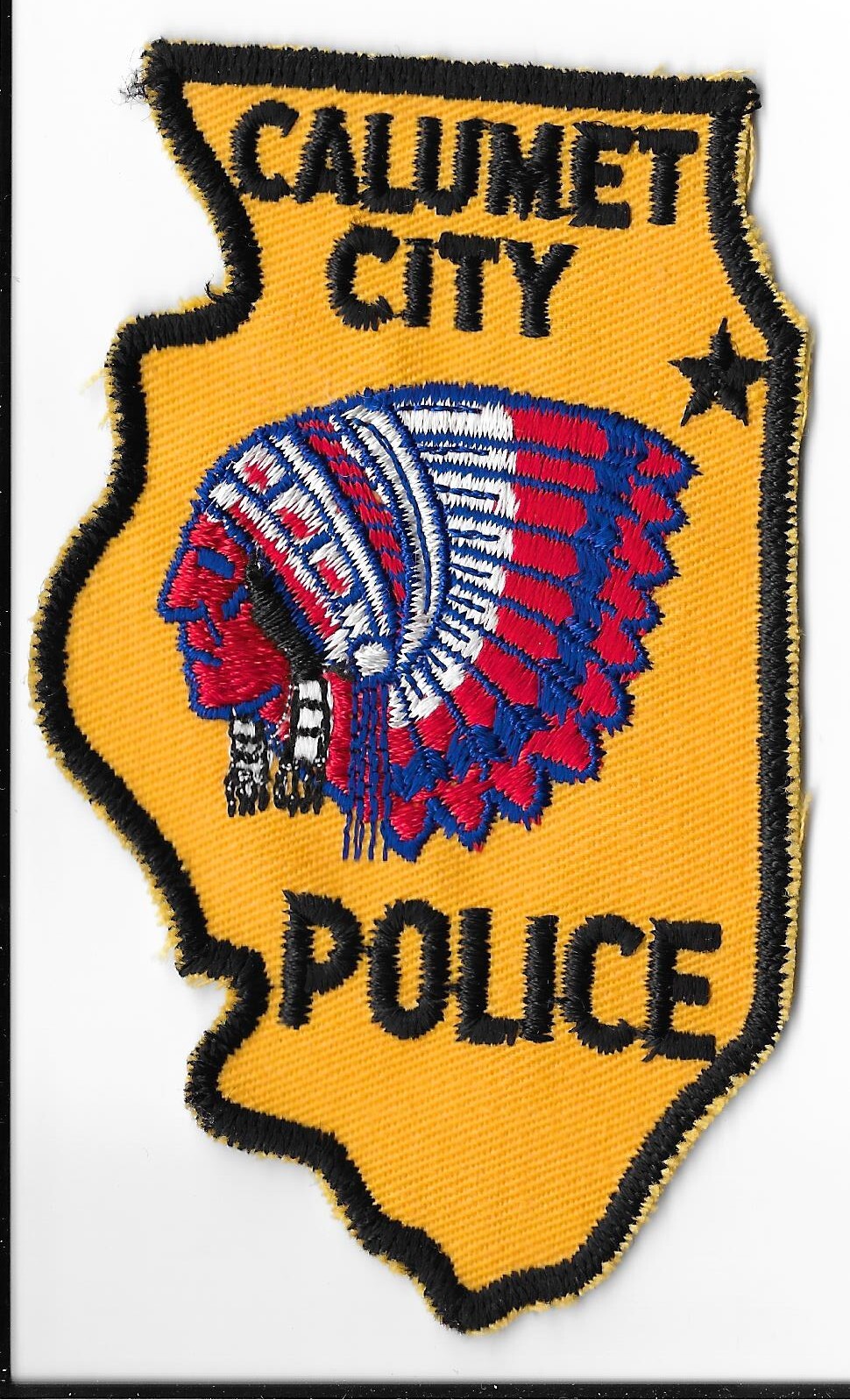 Calumet City Police Department, Illinois Shoulder Patch V1