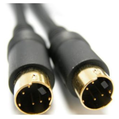 50ft long SVHS,S-Video,Super VHS,YC,Y C,Male-M DVD/HDTV/PC TV out Cable/Cord{G