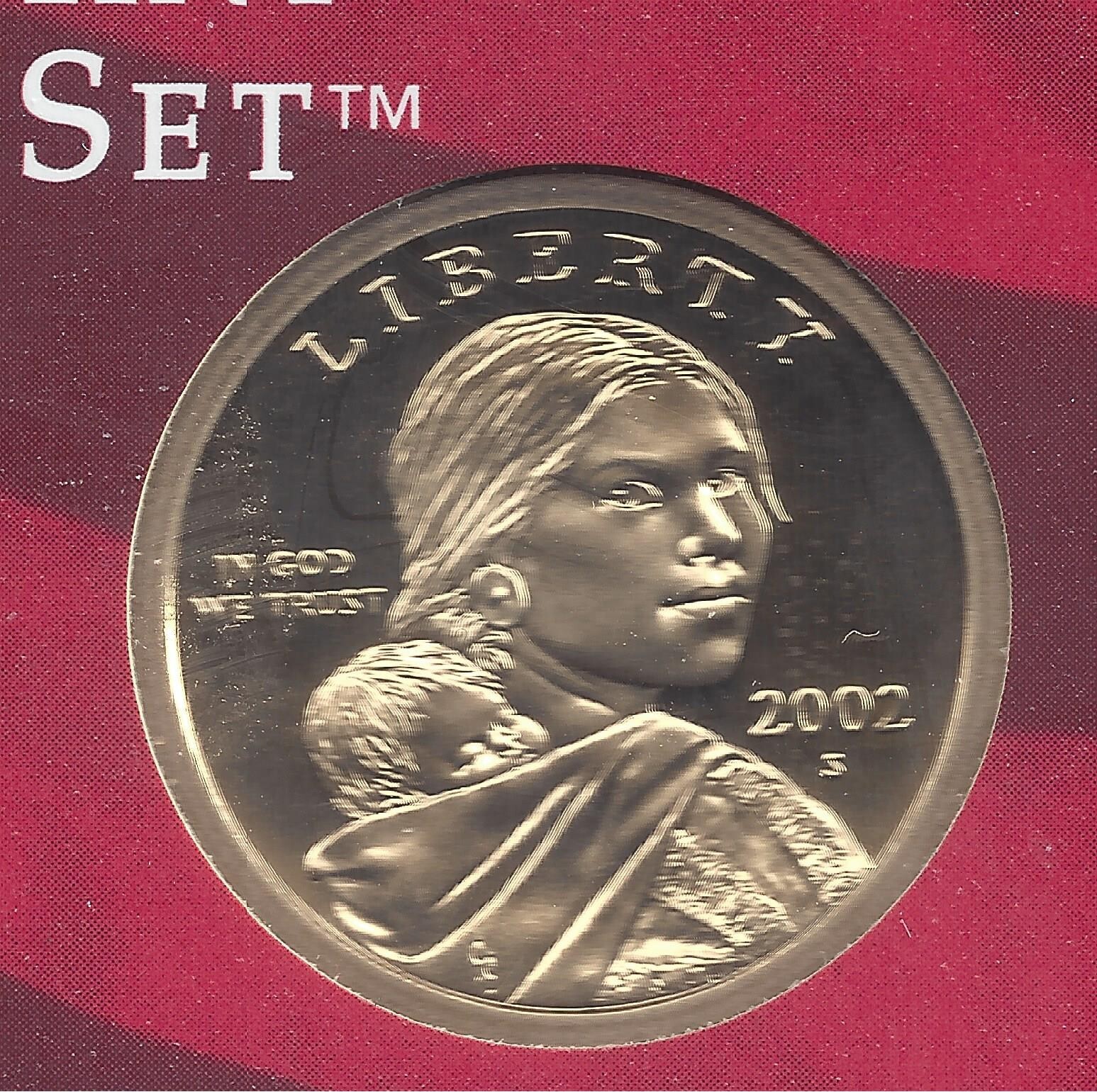 2002 S Native Dollar Gem Proof  Sacagawea