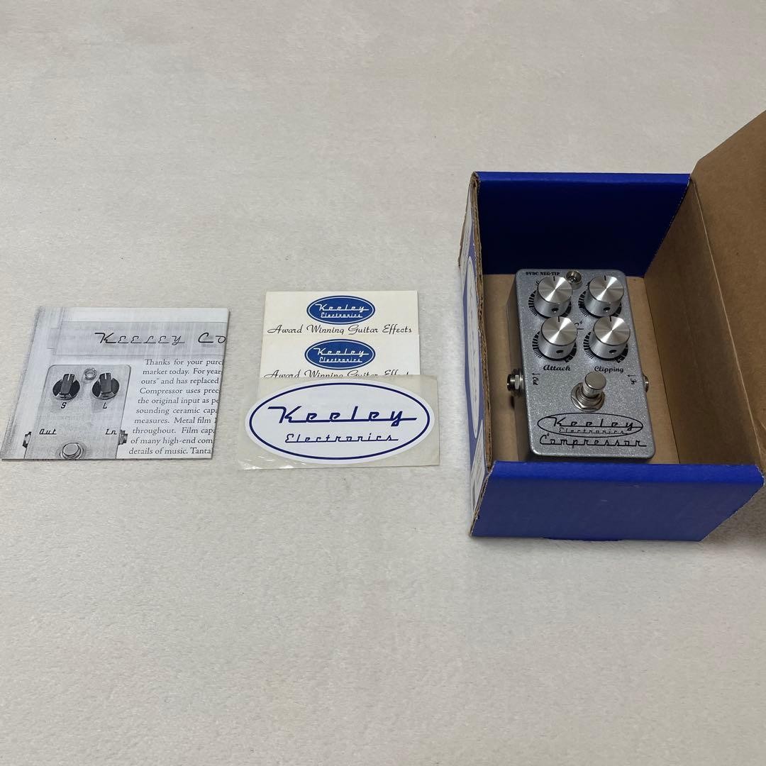 Keeley C4 Compressor Guitar Bass Effect Pedal