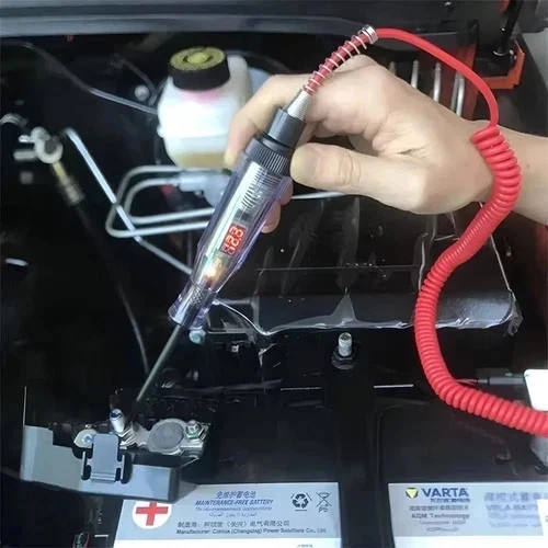 Digital Electric Voltage Circuit Tester Automotive Test Light Car Truck 6V12V24V