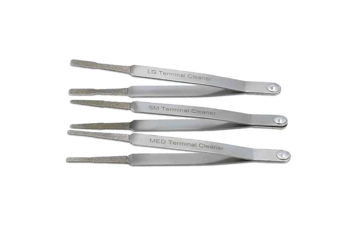 Laser Tools Diamond Terminal Cleaner Set 3pc 6546