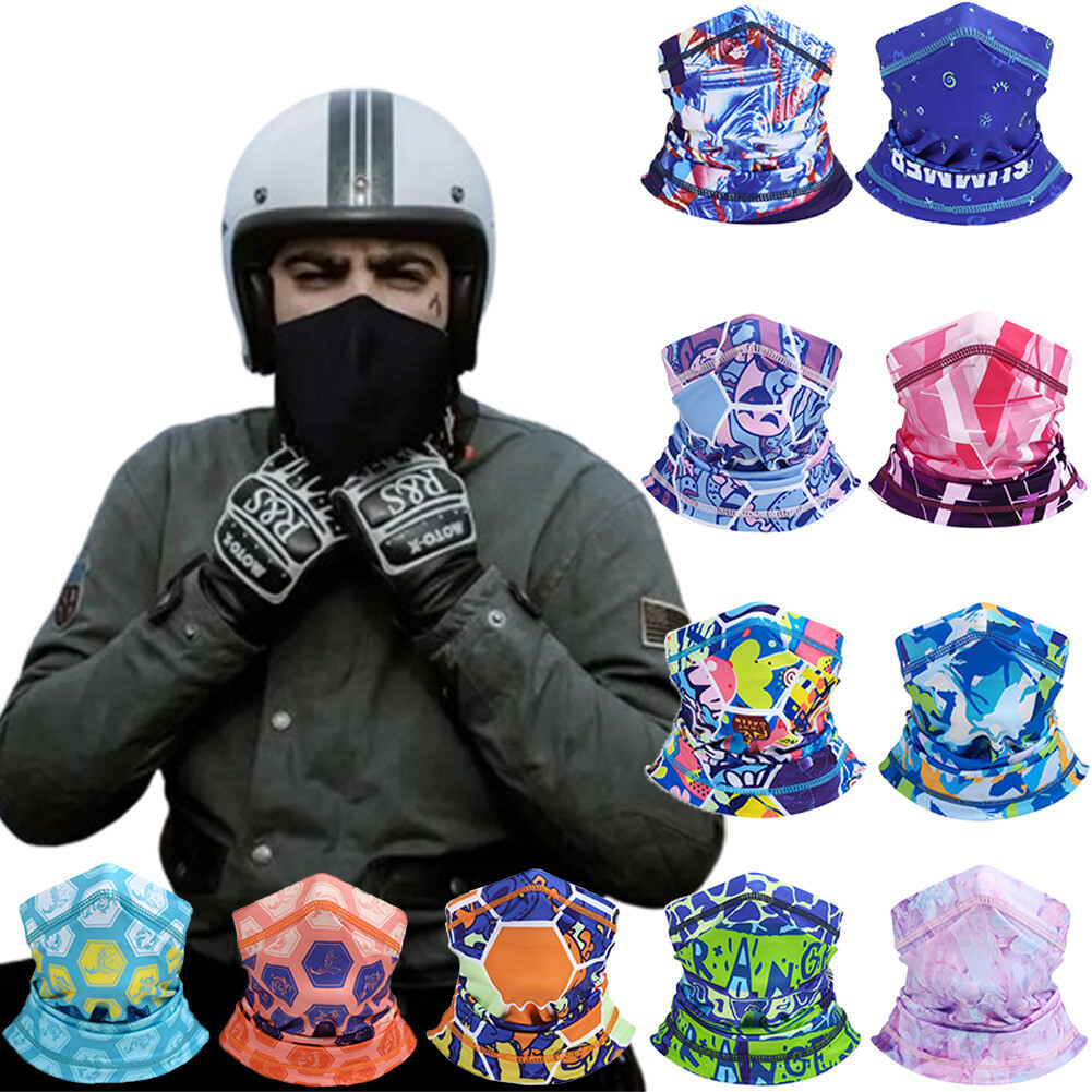 Sports Neck Gaiter Fishing Sun UV Shield Face Mask Cycling Fishing Scarf Bandana
