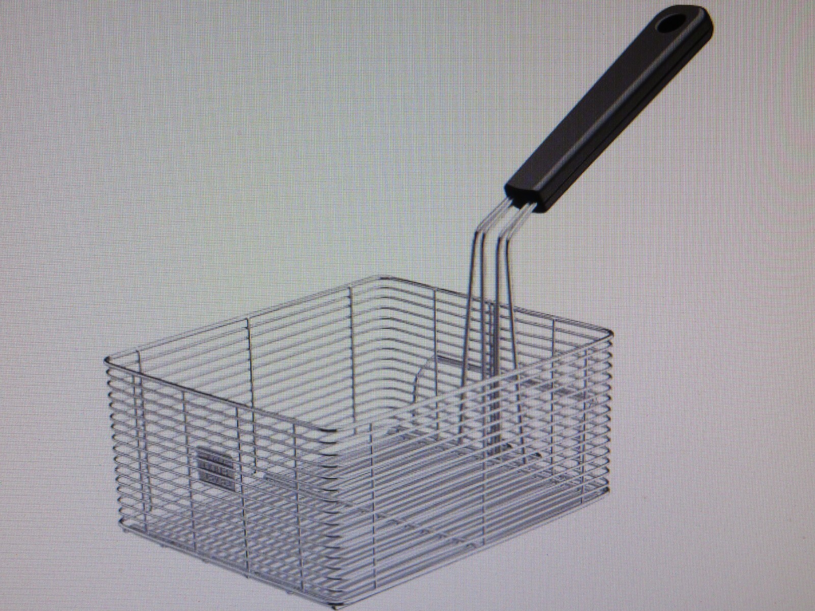 WARING COMMERCIAL ( LFB15 ) 5 LB STAINLESS STEEL WIRE LARGE SQUARE FRYER BASKET