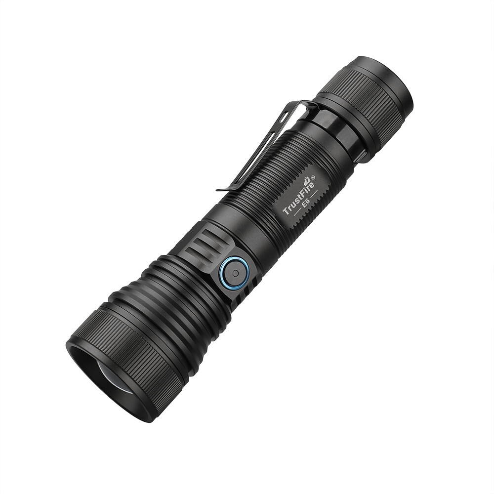 Trustfire 550M Zoomable Extendable Rechargeable EDC Flashlight Magnetic Portable