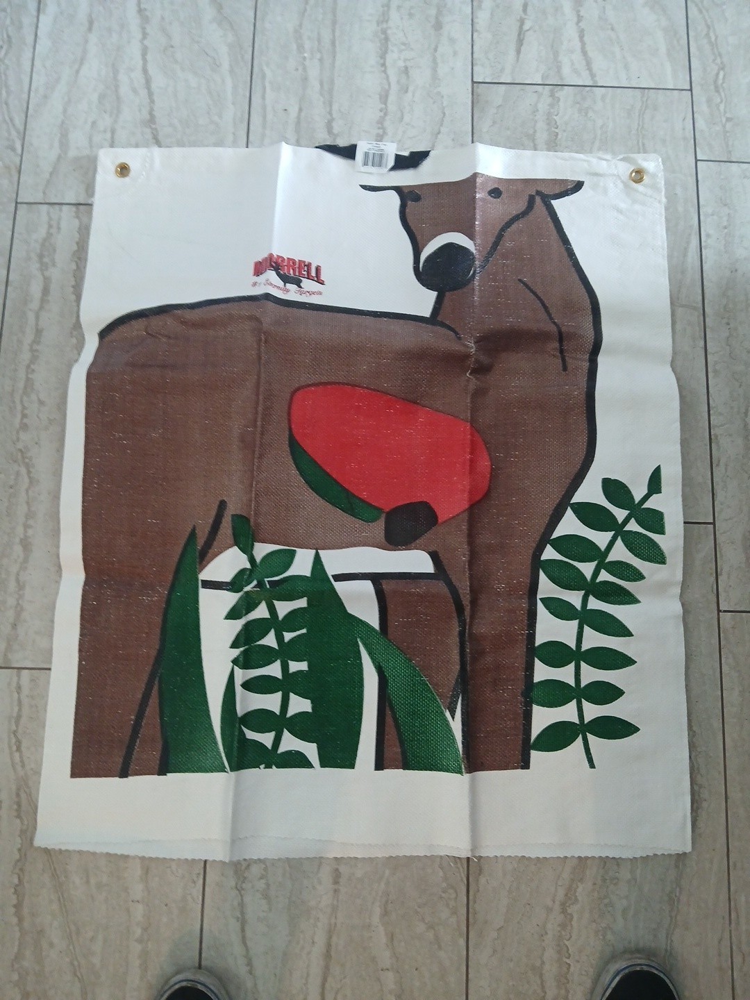 Morrell  Deer Polypropylene Target Face with Grommets and Self-Healing