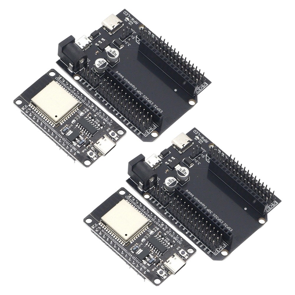 2pcs USB-C Development Board for ESP32 with WiFi Support for IoT Projects