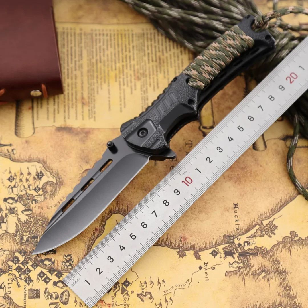 Valor Camping Folding Utility Knife – Rugged Outdoor Tool | PrepPro