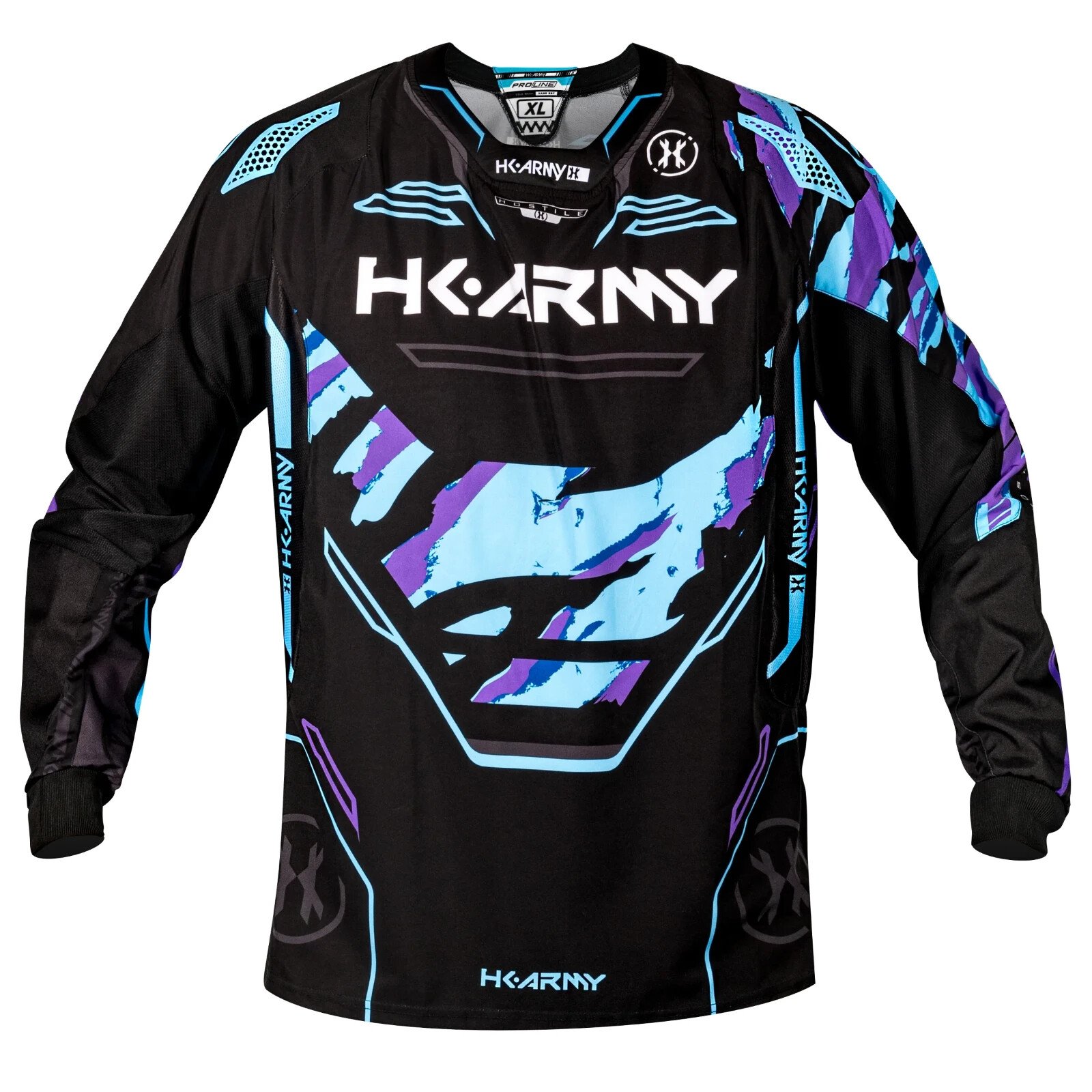 HK Army Paintball ProLine Pro Line Playing Jersey Pulse Blue/Purple - X-Large XL