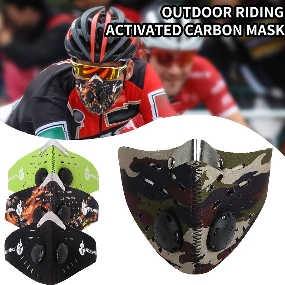 Anti Pollution Face Mask Military Grade Smoke Exhaust Gas Smog for Outdoor Sport