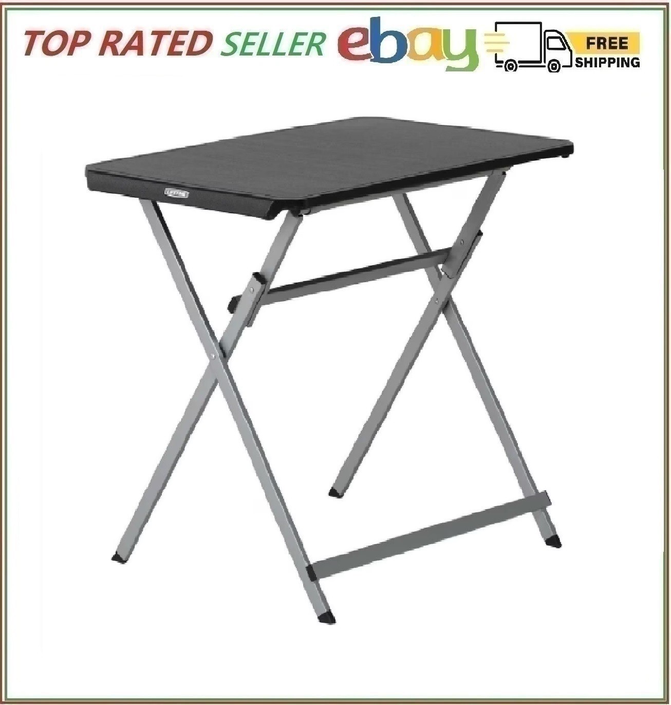 Lifetime 30" Light Commercial Personal Table, Black SAMEDAYSHIP!!!
