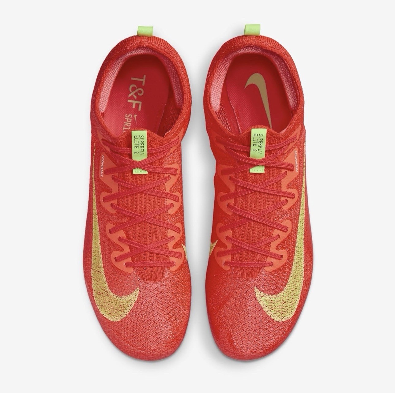 NIKE AIR ZOOM SUPERFLY ELITE 2, 600 BRIGHT CRIMSON/WASHED CORAL,US Size 6M, 7.5W