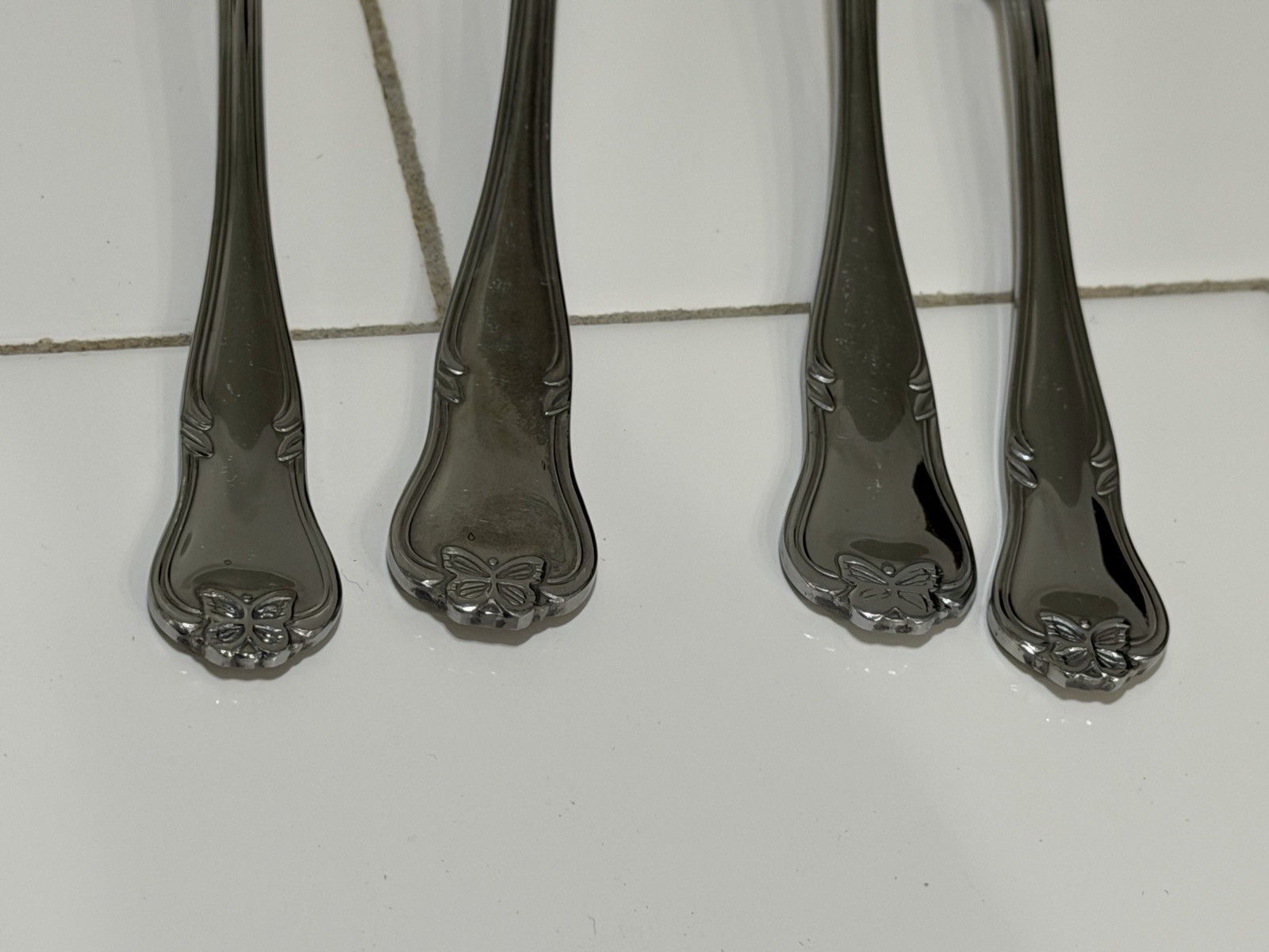 The Pioneer Woman Alex Marie Butterfly Stainless Flatware Replacement Set Of 4